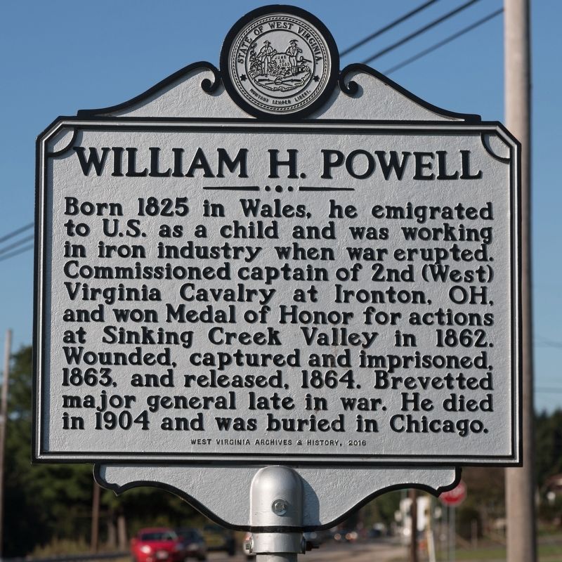 William H. Powell Marker image. Click for full size.