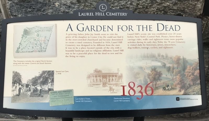 A Garden For The Dead Marker image. Click for full size.