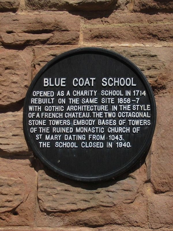 Blue Coat School Marker image. Click for full size.