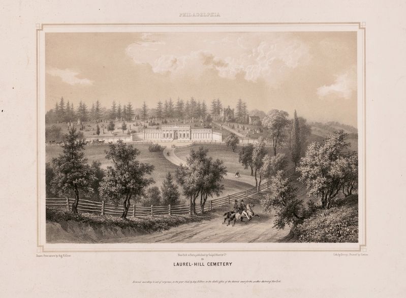 <i>Philadelphia Laurel-Hill Cemetery </i> image. Click for full size.