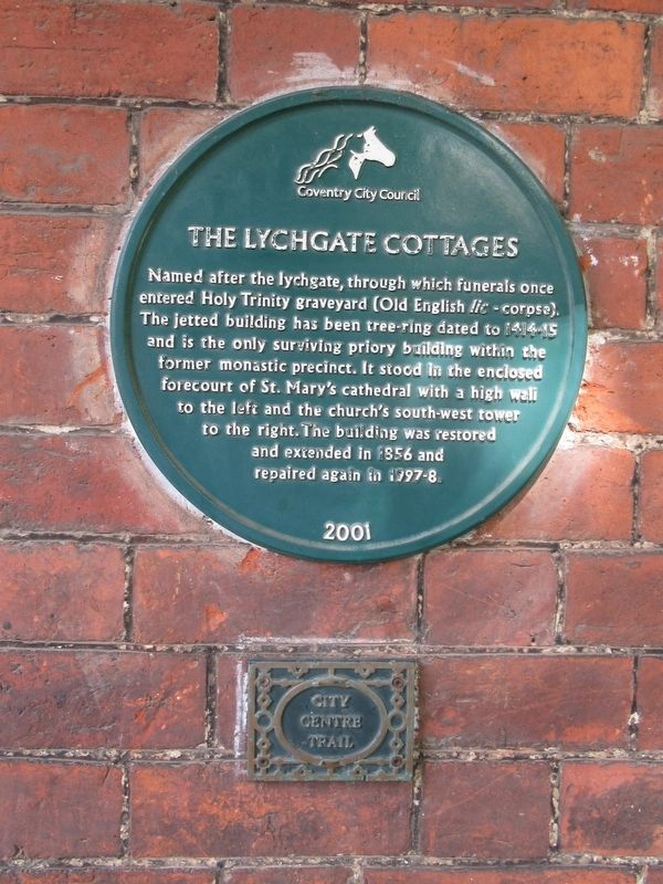 The Lychgate Cottages Marker image. Click for full size.