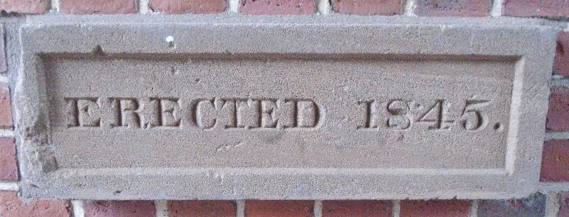 Brownell Hall Cornerstone. Click for full size. Brownell Hall Cornerstone image. Click for full size.