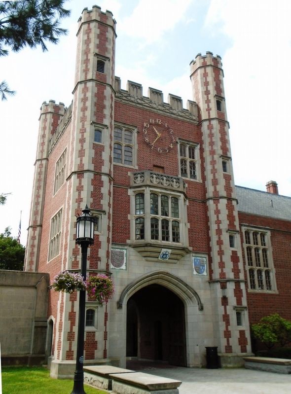 Downes Memorial Clock Tower, North Elevation. Click for full size. Downes Memorial Clock Tower, North Elevation image. Click for full size.