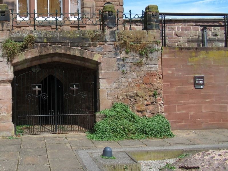 The North West Tower Marker. Click for full size. The North West Tower Marker image. Click for full size.