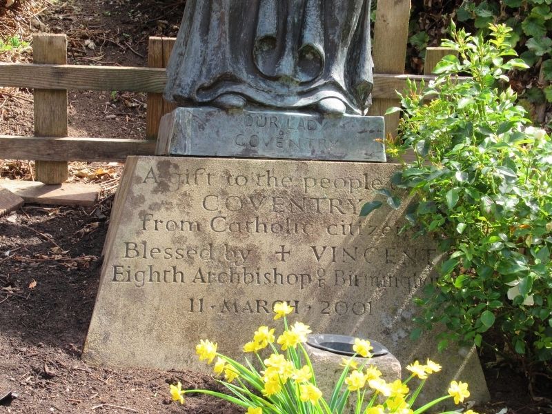 Gift To The People Of Coventry Marker image. Click for full size.