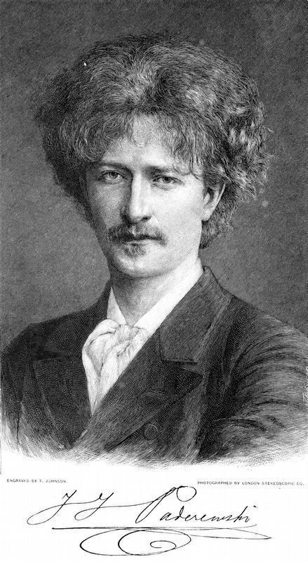 Ignacy Jan Paderewski image. Click for full size.
