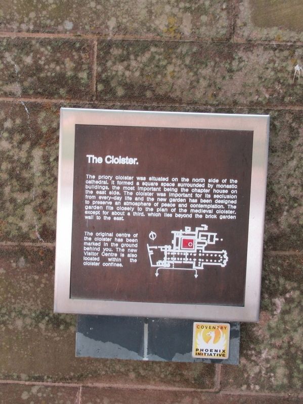 The Cloister Marker. Click for full size. The Cloister Marker image. Click for full size.