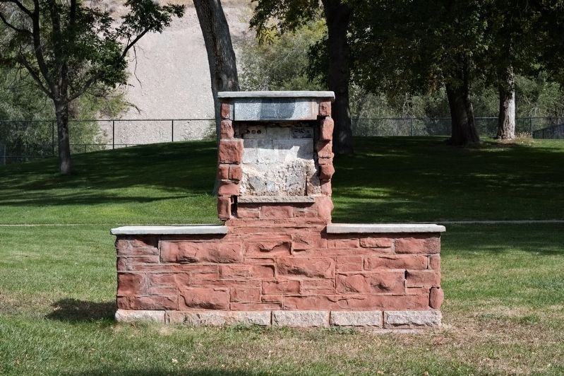 Missing Warm Springs Marker - now missing image. Click for full size.