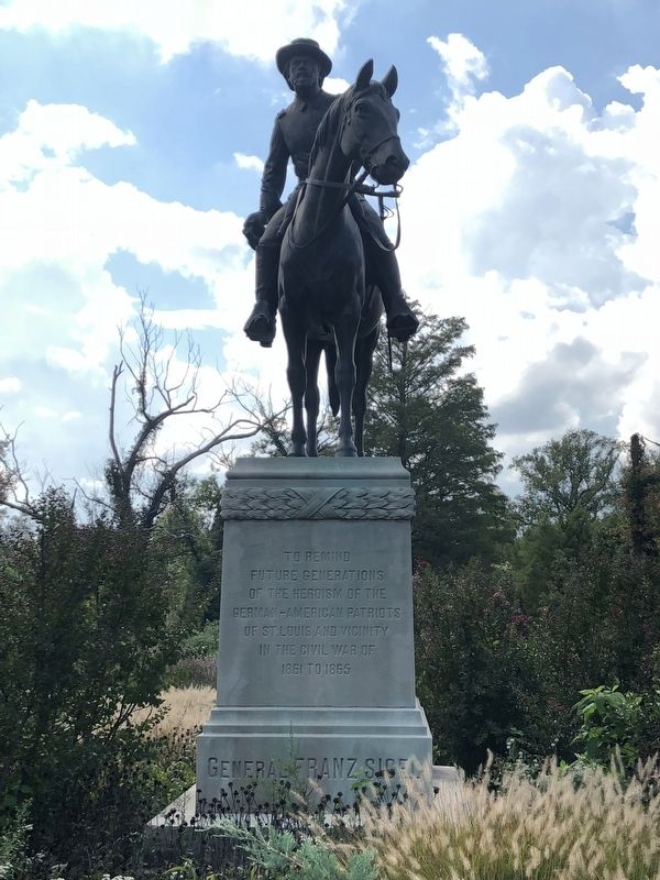General Franz Sigel Marker. Click for full size. General Franz Sigel Marker image. Click for full size.