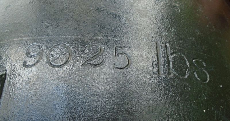 USS Hartford Gun 9025 lbs.. Click for full size. USS Hartford Gun 9025 lbs. image. Click for full size.