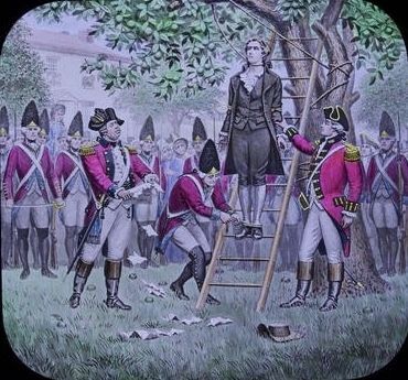 <i>Execution of Nathan Hale</i> image. Click for full size.