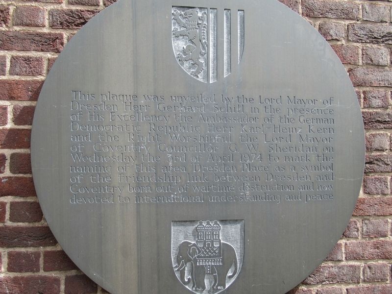 Dresden Place Marker. Click for full size. Dresden Place Marker image. Click for full size.