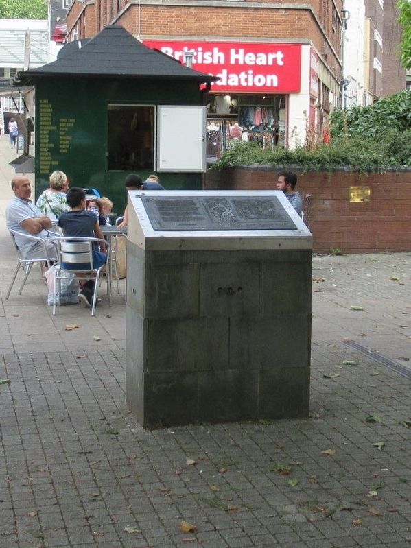 Grey Friars Gate Marker. Click for full size. Grey Friars Gate Marker image. Click for full size.