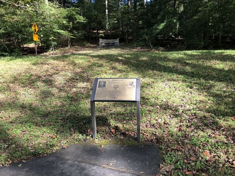 Jusserand Marker image. Click for full size.