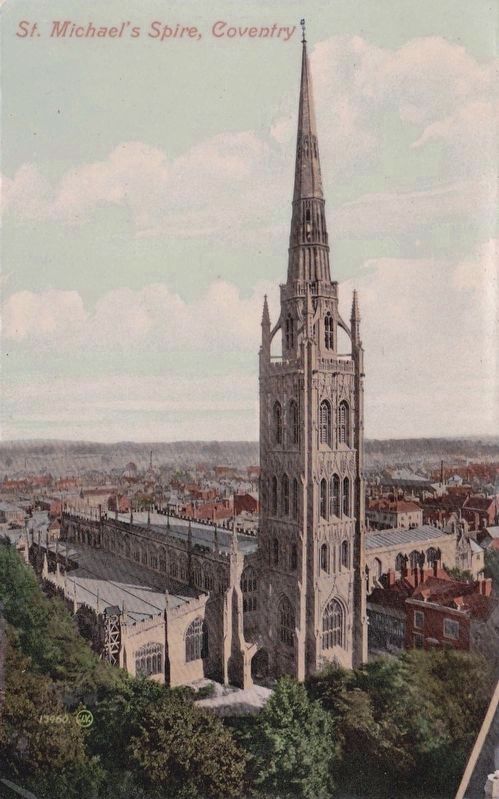 St. Michael's Spire, Coventry image. Click for full size.