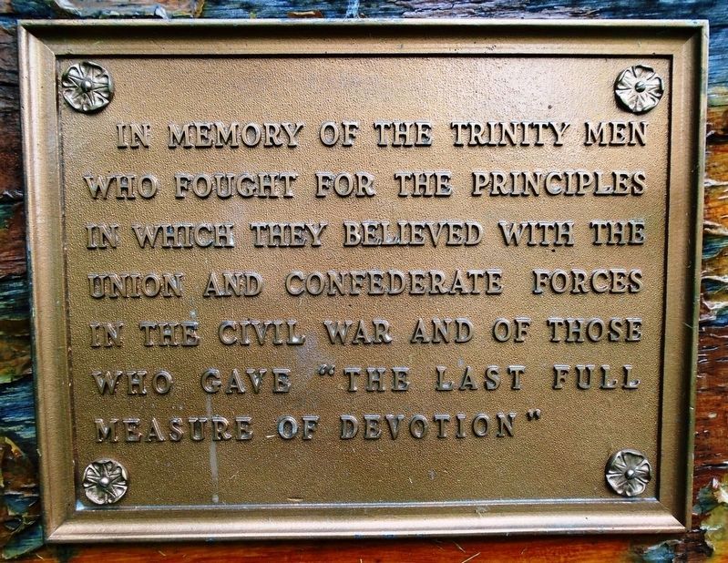 Civil War Memorial Marker. Click for full size. Civil War Memorial Marker image. Click for full size.