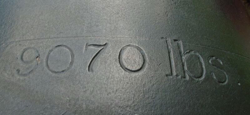 USS Hartford Gun 9070 lbs.. Click for full size. USS Hartford Gun 9070 lbs. image. Click for full size.
