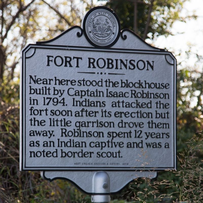 Fort Robinson Marker image. Click for full size.