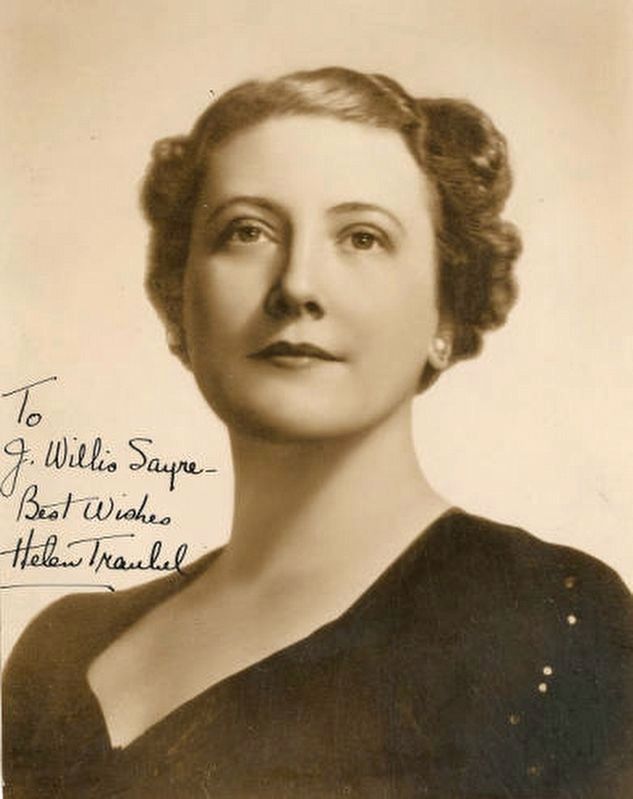 <i>Helen Traubel, dramatic soprano</i> image. Click for full size.