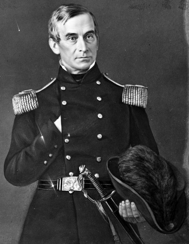 Maj. Robert Anderson<br>(Brig. Gen. from May 15. 1861) image. Click for full size.