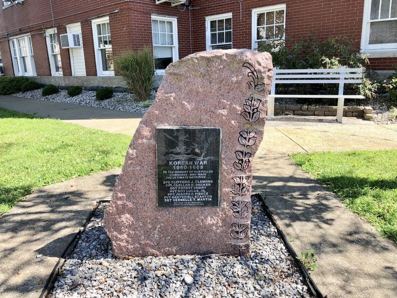 Grayson County Korean War Memorial. Click for full size. Grayson County Korean War Memorial image. Click for full size.