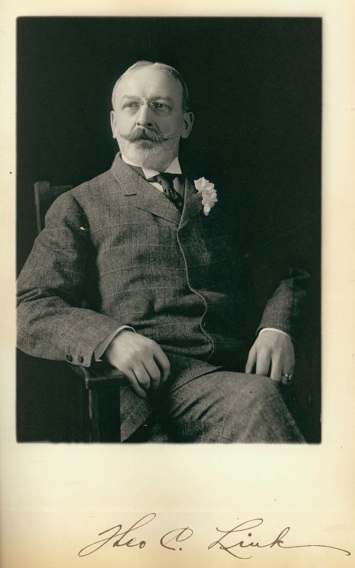 <i>Theodore C. Link</i>. Click for full size. <i>Theodore C. Link</i> image. Click for full size.