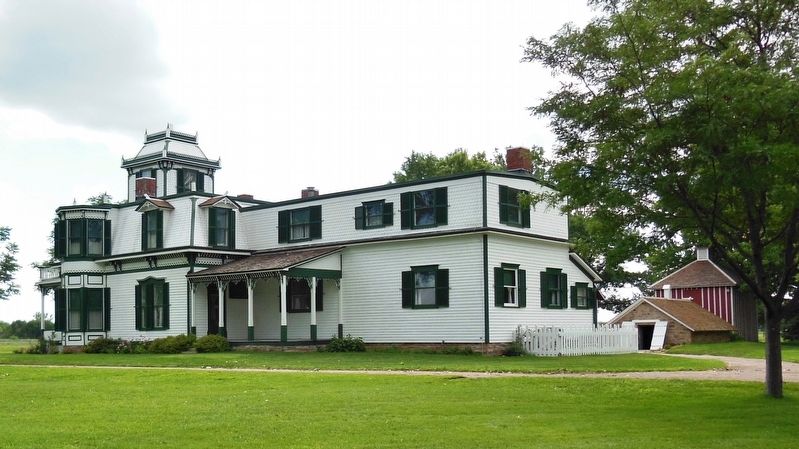 Scout's Rest Ranch House & Spring House (<i>northeast corner view; Spring House on right</i>). Click for full size. Scout's Rest Ranch House & Spring House (<i>northeast corner view; Spring House on right</i>) image. Click for full size.