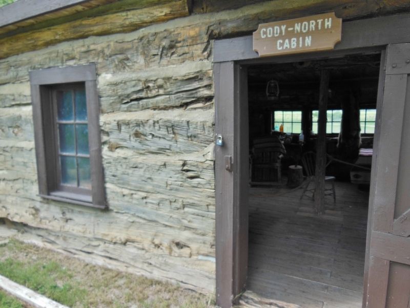 Cody-North Cabin (<i>front entrance</i>). Click for full size. Cody-North Cabin (<i>front entrance</i>) image. Click for full size.