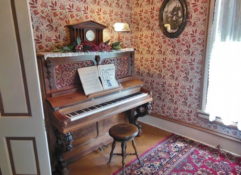 Scout's Rest Ranch: Parlor & Piano image. Click for full size.
