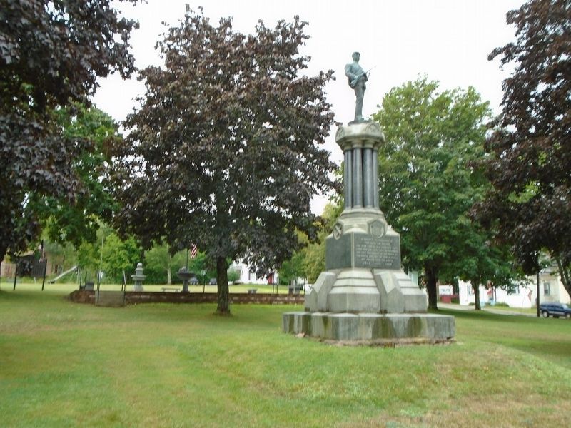 Civil War Memorial. Click for full size. Civil War Memorial image. Click for full size.