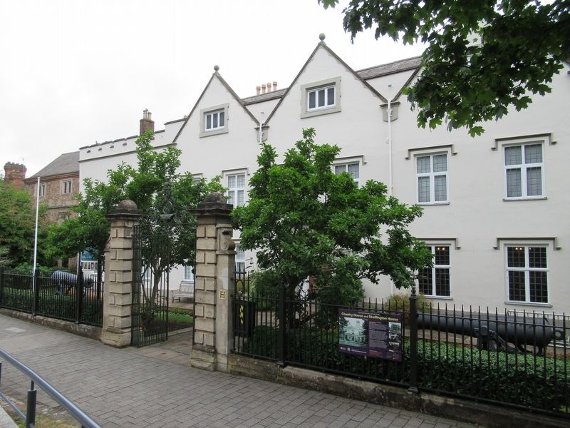 Chantry House and Skeffington House Marker image. Click for full size.