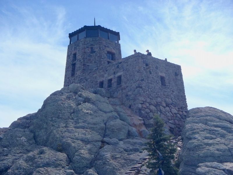 Black Elk Peak, the highest point in South Dakota.. Click for full size. Black Elk Peak, the highest point in South Dakota. image. Click for full size.