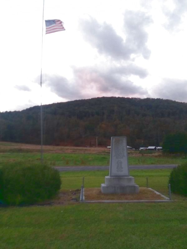 Organized Pendleton County Marker. Click for full size. Organized Pendleton County Marker image. Click for full size.