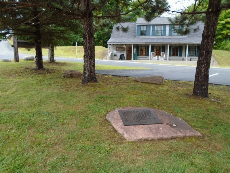 Saint Croix Island Marker. Click for full size. Saint Croix Island Marker image. Click for full size.
