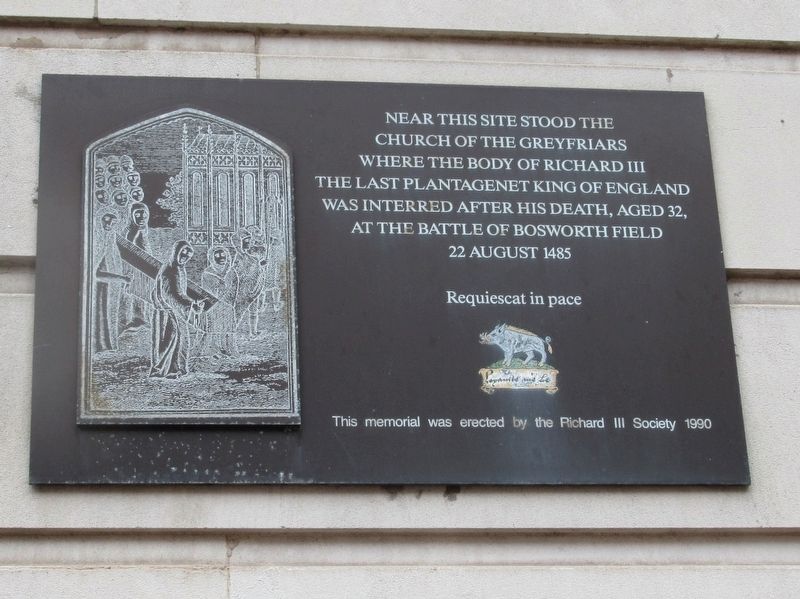 Church of the Greyfriars Marker. Click for full size. Church of the Greyfriars Marker image. Click for full size.