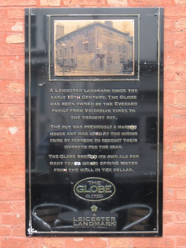 The Globe Marker. Click for full size. The Globe Marker image. Click for full size.