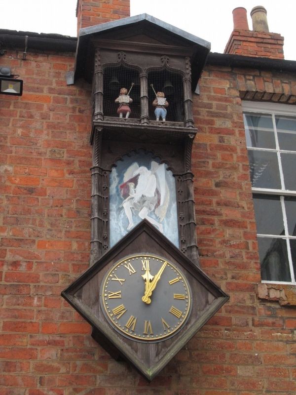 Leicester Automaton Clock image. Click for full size.