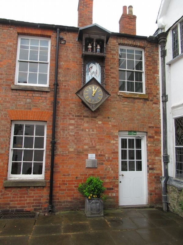 Leicester Automaton Clock and Marker image. Click for full size.