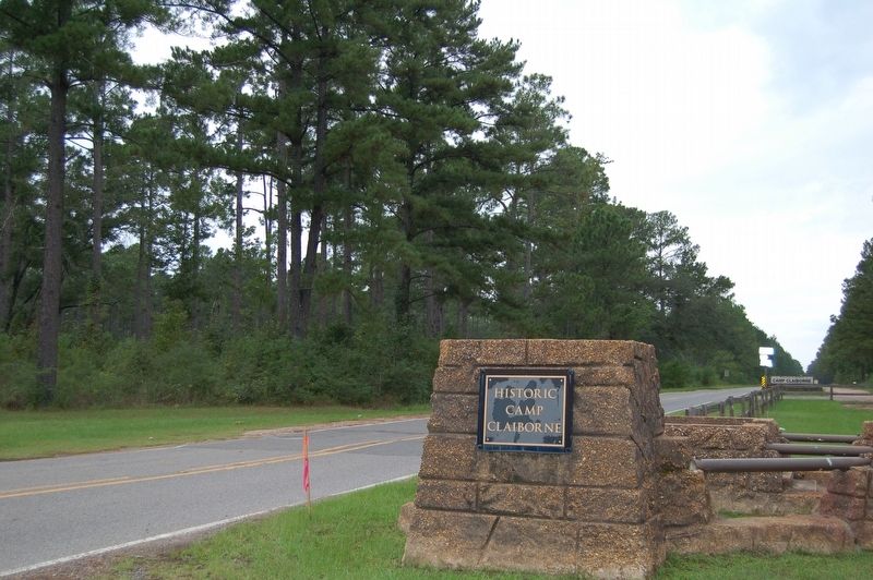 Entrance to Historic Camp Claiborne image. Click for full size.