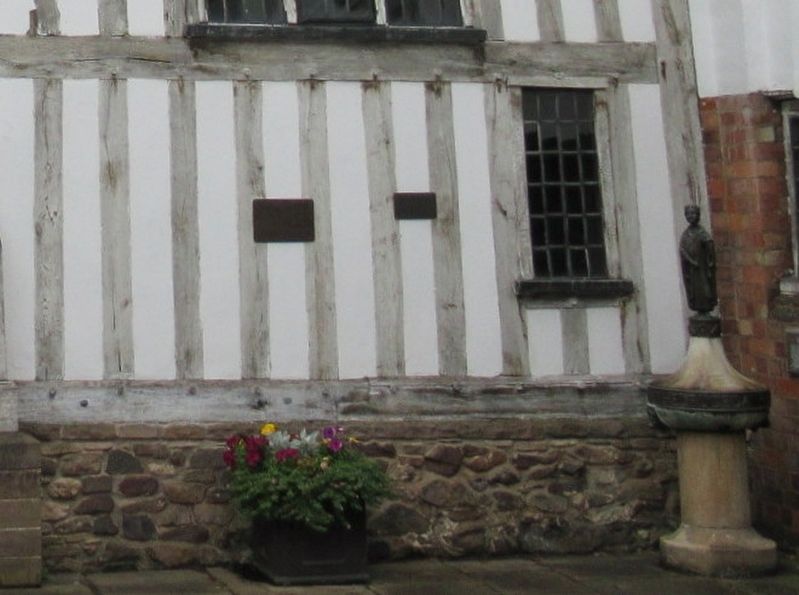 Restoration of Leicester Guildhall Marker. Click for full size. Restoration of Leicester Guildhall Marker image. Click for full size.