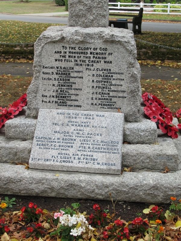 Great Glen War Memorial image. Click for full size.