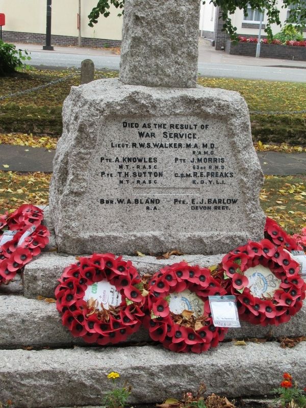 Great Glen War Memorial image, Touch for more information