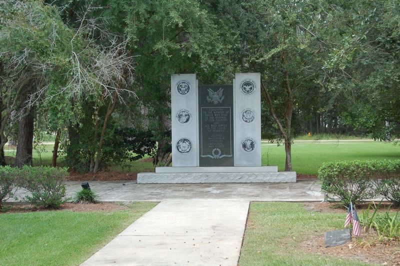 Greater Mandeville Veterans Memorial image. Click for full size.