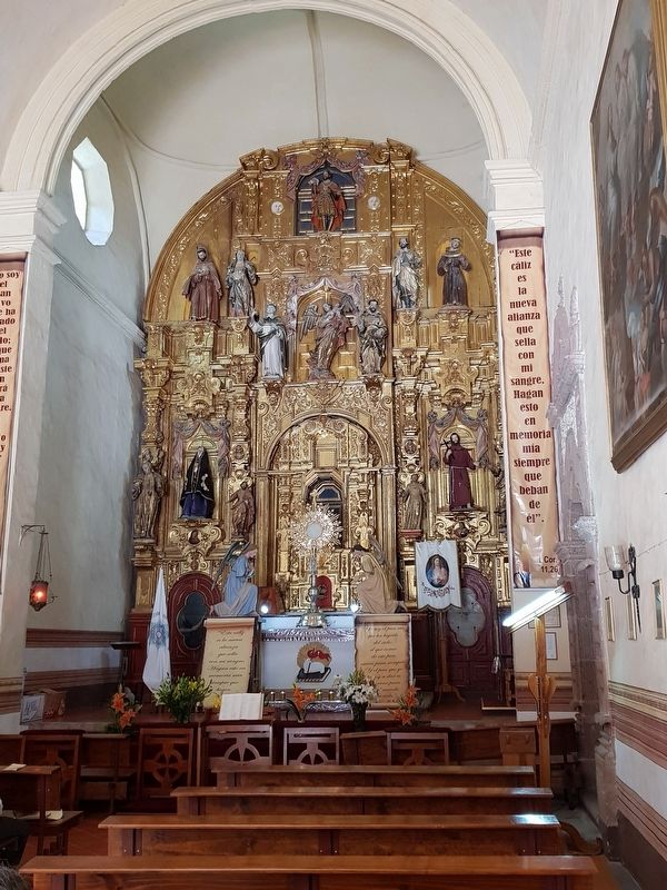 The retablo of the Chapel of the Third Order image. Click for full size.