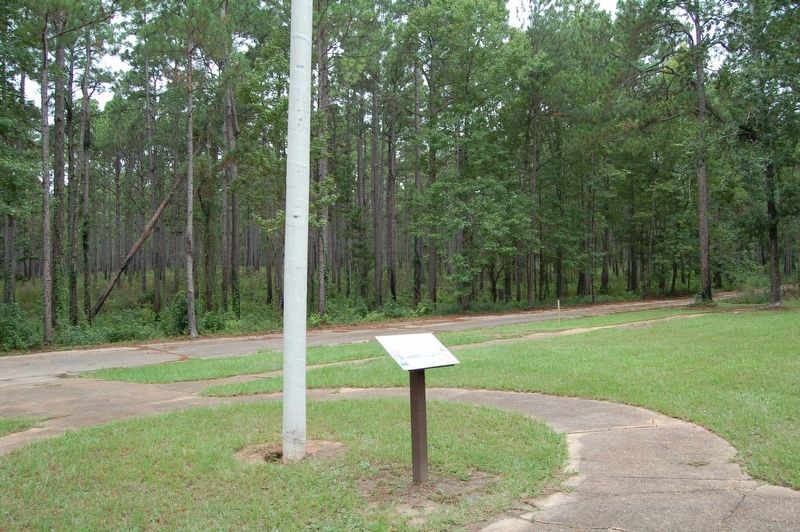 Camp Claiborne Marker. Click for full size. Camp Claiborne Marker image. Click for full size.