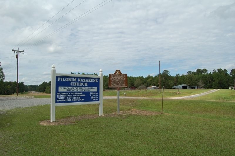 Shady Grove School/Community Building Marker image. Click for full size.
