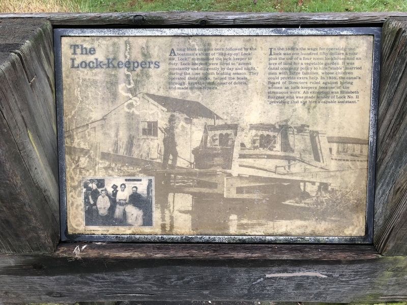 The Lock-Keepers Marker image. Click for full size.