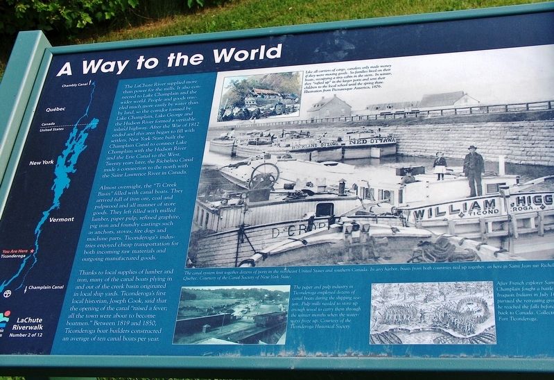 A Way to the World Marker. Click for full size. A Way to the World Marker image. Click for full size.