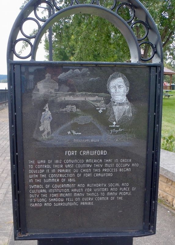 Fort Crawford Marker image. Click for full size.