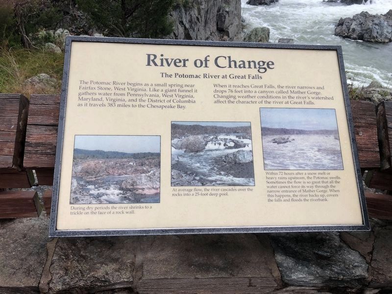 River of Change Marker. Click for full size. River of Change Marker image. Click for full size.